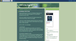 Desktop Screenshot of lifeislikethatlah.blogspot.com