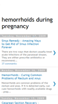 Mobile Screenshot of hemorrhoidsduringpregnancy-tip.blogspot.com