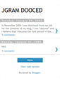 Mobile Screenshot of jgramdooced.blogspot.com