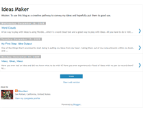 Tablet Screenshot of ideasmaker.blogspot.com