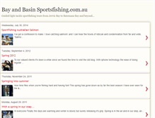 Tablet Screenshot of bayandbasinsportsfishing.blogspot.com