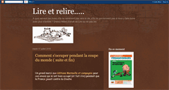 Desktop Screenshot of lireetrelire.blogspot.com