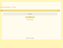 Tablet Screenshot of kerbaurider.blogspot.com