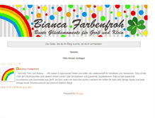 Tablet Screenshot of biancafarbenfroh.blogspot.com