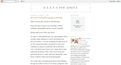 Desktop Screenshot of destaforafricaorg.blogspot.com