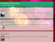 Tablet Screenshot of cupcakesandquinoa.blogspot.com