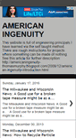 Mobile Screenshot of americaningenuity-thomasmurphy.blogspot.com