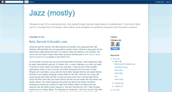 Desktop Screenshot of jazzmostly.blogspot.com