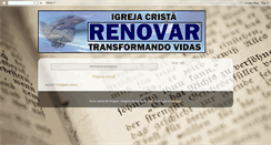 Desktop Screenshot of igrejarenovar.blogspot.com