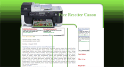 Desktop Screenshot of freeresetter-canon.blogspot.com