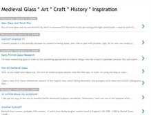 Tablet Screenshot of medievalglass.blogspot.com