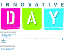 Tablet Screenshot of innovativeday.blogspot.com