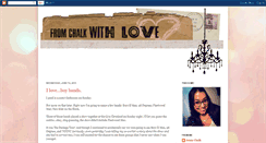 Desktop Screenshot of fromchalkwithlove.blogspot.com