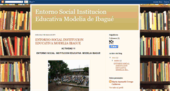 Desktop Screenshot of entornosocialibague.blogspot.com