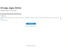 Tablet Screenshot of divulgamu.blogspot.com