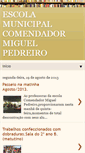 Mobile Screenshot of escolamiguelpedreiro.blogspot.com