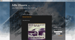 Desktop Screenshot of idle-hours.blogspot.com