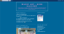 Desktop Screenshot of magicartkidsgallery.blogspot.com