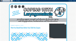 Desktop Screenshot of copingwithlmblog.blogspot.com