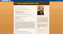 Desktop Screenshot of lotfi-ahmadreza.blogspot.com