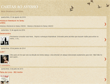 Tablet Screenshot of cartasaoavesso.blogspot.com