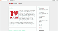 Desktop Screenshot of albertandcodie.blogspot.com