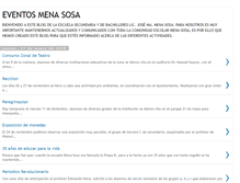 Tablet Screenshot of eventosmenasosa.blogspot.com