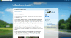 Desktop Screenshot of bridginghope-vietnam.blogspot.com