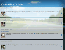 Tablet Screenshot of bridginghope-vietnam.blogspot.com