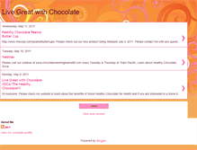 Tablet Screenshot of livegreatwithchocolate.blogspot.com