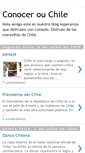 Mobile Screenshot of conhecendoochile.blogspot.com