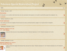 Tablet Screenshot of pokespeproject.blogspot.com