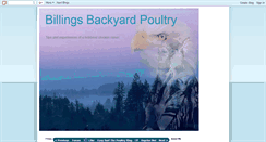 Desktop Screenshot of billingsbackyardpoultry.blogspot.com