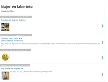 Tablet Screenshot of mujerenlaberinto.blogspot.com