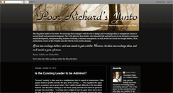 Desktop Screenshot of poorrichardsjunto.blogspot.com