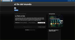 Desktop Screenshot of elfindelmundo-elfindelmundo.blogspot.com