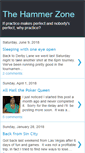 Mobile Screenshot of hammer-zone.blogspot.com