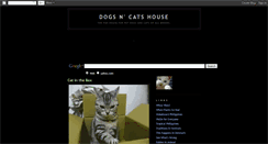 Desktop Screenshot of dogsandcatshouse.blogspot.com