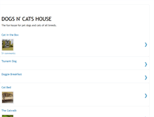Tablet Screenshot of dogsandcatshouse.blogspot.com