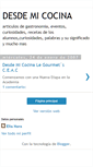 Mobile Screenshot of desdemicocina.blogspot.com