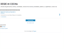 Tablet Screenshot of desdemicocina.blogspot.com