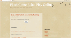 Desktop Screenshot of gamerelax.blogspot.com