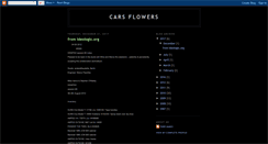 Desktop Screenshot of carsflowers.blogspot.com