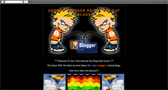 Desktop Screenshot of googlebloggerclosesgayblogsr.blogspot.com