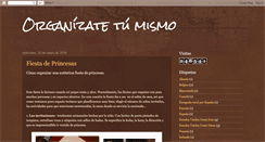 Desktop Screenshot of organizatetumismo.blogspot.com