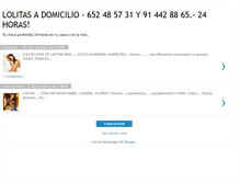 Tablet Screenshot of lolitasadomicilio.blogspot.com