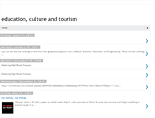 Tablet Screenshot of educationhealthandculture-suraj.blogspot.com