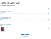 Tablet Screenshot of cocoacollagenshop.blogspot.com