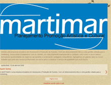 Tablet Screenshot of martimarproducoes.blogspot.com