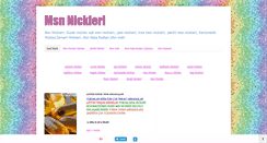 Desktop Screenshot of msnnicklerimiz.blogspot.com